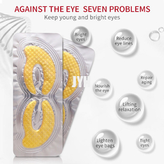 Hautpflege des Gold24k entfernen befeuchtende Eyecare-Kosmetik Dirk Circles Collagen Hydrogel Eye-Flecken