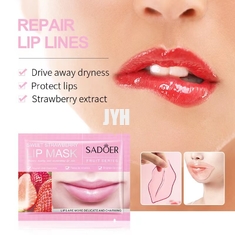 Kollagen Crystal Pink Lip Care Gel maskiert für das Befeuchten der Antifalte fest macht Hydrat-Lippen