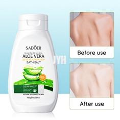 Körper-Wäsche-Licht Vera Bath Salts Smoothing Skins der Aloe-430g zartes Exfoliating