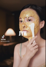alternder Antifachmann 100g Gesichts-Clay Mask Powder 24k Goldziehen weg von Jelly Facial Mask ab