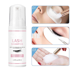 Wimper-Erweiterungs-Reiniger Lash Shampoo Lash Foam Cleanser des strengen Vegetariers 60ml