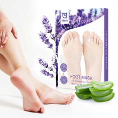 Lavendel-Fuß-Maske Soems explosive Exfoliating eingestellt für tote Haut-Schwielen 40ml