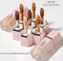 8 ml OEM Hautpflegeprodukte Neutral ohne Logo-Concealer 10 Farbe Flüssigfleck-Foundation
