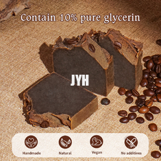 80 g/Stück Kaffee Gesichtsseife Kaltprozess Frucht Duft-Handseife