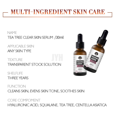 ODM-Tee-Baum-Öl-Serum Soem-Hautpflegeprodukt-Duft frei