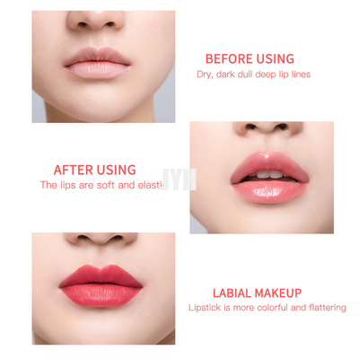 Erleichternde Lippe Soems scheuern rosa Lippenbalsam Exfoliator und scheuern 10g