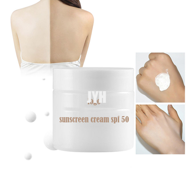 Der SPF 50 Lichtschutz Sonnenschutz-Creme-Gesichts-Make-upkosmetik-PA+++