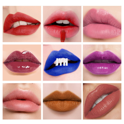 3g langlebiger Lippenstift wasserdichter Matte Lipstick Red Pink