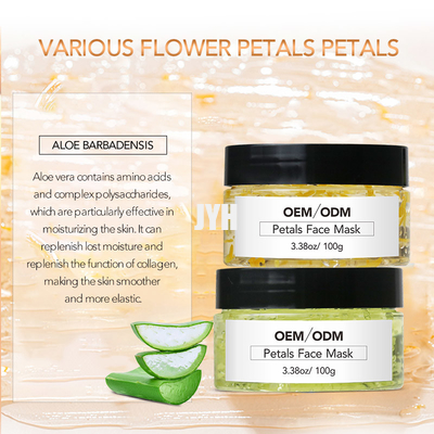 Soem-Hautpflege Clay Mask Natural 100ml Rose Petal Face Gel Mask