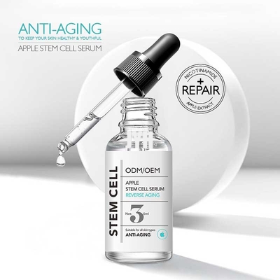 Apple-Stammzelle-Falten-Abbau-Serum-Antioxidansserum für empfindliche Haut