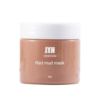 Roter Schlamm-Gesichts-Clay Mask Deep Cleansing Soem-Hautpflegeprodukte