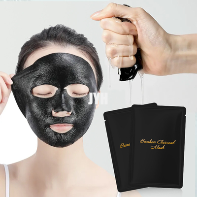 Schwarze aktivierte Hydratisierungsblatt-Masken-Bambusholzkohlen-Gesichtsmaske