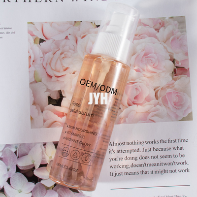 Vitamin C ODM Rose Petals Essence Face Serum für empfindliche Akne-anfällige Haut