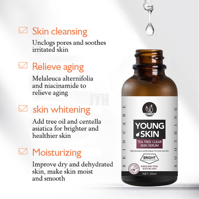 Tee-Baum-Entlastungs-Wesentlich-Gesichts-Serum-Reparatur-Akne-Pickel-Entferner Soems 1oz/30ml organischer