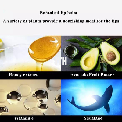 ISO GMPC schwarze des Rohr-Minzen-befeuchtende Männer Skincare-Lippenbalsam-natürliche organische strengen Vegetariers