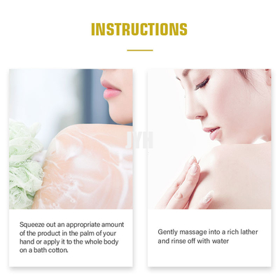 Private Label 400 ml Bio-Badeöle Bodywash Whitening Bath Shower