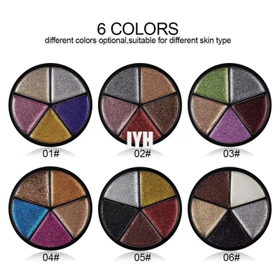 Farben des Lidschatten-3g der Paletten-5 wässern Beweis-Lidschatten-Palette