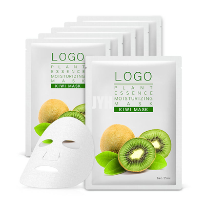 Hydratisierungsmaske des blatt-25ml, die Schönheits-Kosmetik organischen Kiwi Facial Mask weiß wird