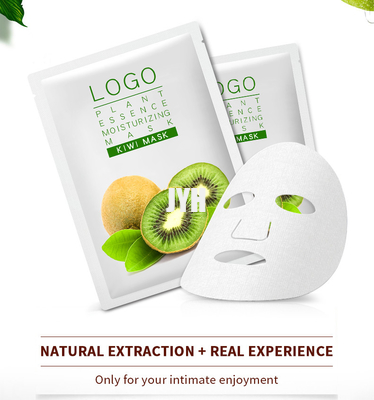 Hydratisierungsmaske des blatt-25ml, die Schönheits-Kosmetik organischen Kiwi Facial Mask weiß wird
