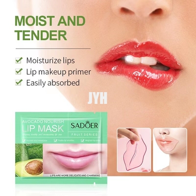 Kollagen Crystal Pink Lip Care Gel maskiert für das Befeuchten der Antifalte fest macht Hydrat-Lippen