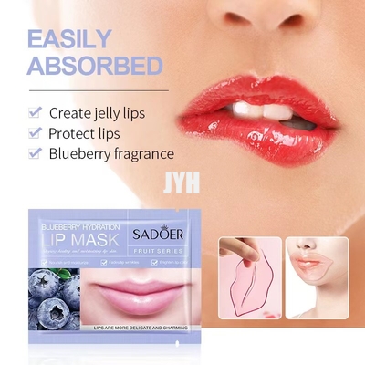 Kollagen Crystal Pink Lip Care Gel maskiert für das Befeuchten der Antifalte fest macht Hydrat-Lippen