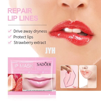 Kollagen Crystal Pink Lip Care Gel maskiert für das Befeuchten der Antifalte fest macht Hydrat-Lippen