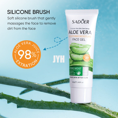 40g organische Aloe Vera Gel Deeply Hydrating Skin, die nach Sun-Hautpflege ernährt