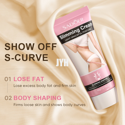 Frauen Bodycare-Kosmetik erhitzten die Gewichtsverlust-fetter Brand-heiße Naturschönheit, die Creme abnimmt