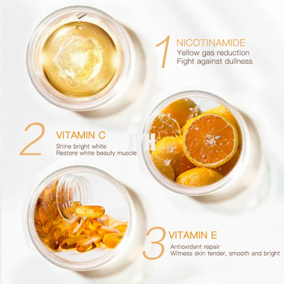 Feuchtigkeitscreme-des Gesichtscreme-natürlichen organischen strengen Vegetariers des Vitamin- C50g Antifalte