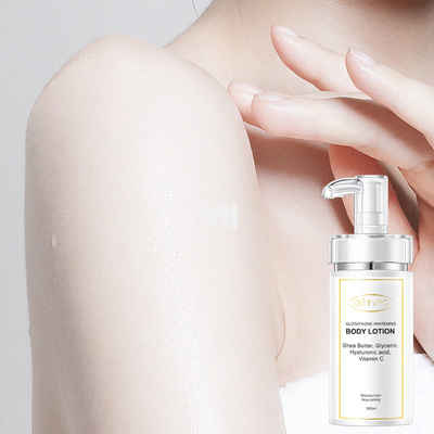 Strenger Vegetarier, der befeuchtende Haut-Bleichcreme-Glutathions-Milch-Körper-Lotion weiß werden erleichtert