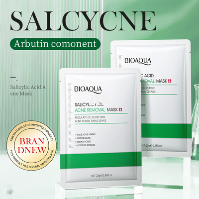 Soem-Salicylsäure-Akne-Masken-Psychiaters-Poren, die befeuchtende Gesichtsblatt-Maske erhellen
