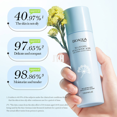 Toner-und Lotions-befeuchtende Haut-Seefenchel-Hyaluronsäure-Antifalte der Hautpflege-120ml