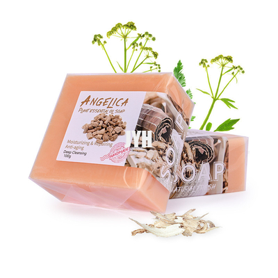Kosmetik-natürliches Betriebsaloe-Vera Honey Milk Goat Face Body-Bad-Reinigungsstangen-Seife MSDS Bodycare