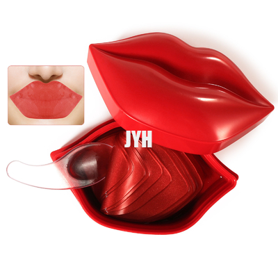 Schlafenhydrogel-Kollagen-Lippenmaske natürlicher Crystal Hydrating