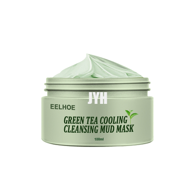 Kundenspezifische organische grüner Tee-Clay Mud Facial Clay Mask-Eigenmarke