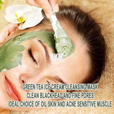 Kundenspezifische organische grüner Tee-Clay Mud Facial Clay Mask-Eigenmarke