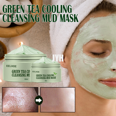 Kundenspezifische organische grüner Tee-Clay Mud Facial Clay Mask-Eigenmarke