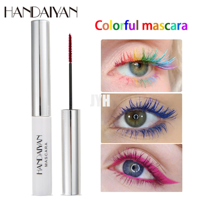 12 Farben imprägniern farbige Wimperntusche, die das bunte Bezaubern langlebig für Frauen Make-up mustern