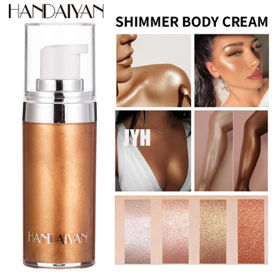 flüssige Bronzer-Belichtungseinheit Glow Glistening Makeup-Sahnegrundlage des Gesichts-20ml und Körper Luminizer-Leuchtmarker