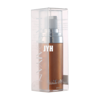 flüssige Bronzer-Belichtungseinheit Glow Glistening Makeup-Sahnegrundlage des Gesichts-20ml und Körper Luminizer-Leuchtmarker