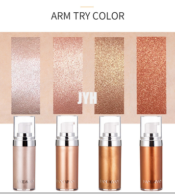 flüssige Bronzer-Belichtungseinheit Glow Glistening Makeup-Sahnegrundlage des Gesichts-20ml und Körper Luminizer-Leuchtmarker