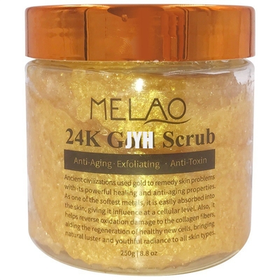250g Gold des strengen Vegetariers 24k scheuern befeuchtenden und Exfoliating Sahnekörper