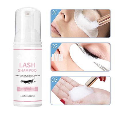 Wimper-Erweiterungs-Reiniger Lash Shampoo Lash Foam Cleanser des strengen Vegetariers 60ml