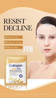 MSDS Soem-Hautpflegeprodukte, die Kollagen-Gesichtsmasken-Blatt-Antialtern befeuchten