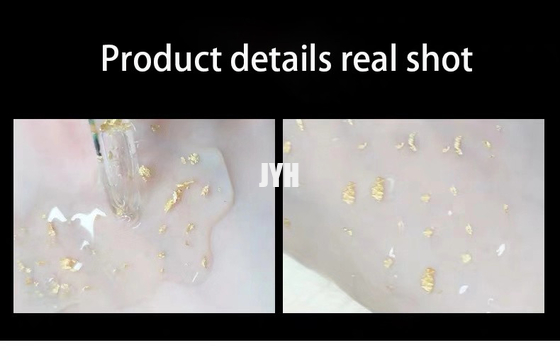 Hyaluronsäure-Gesichts-Serum des Gold24k, das alterndes Antiserum mit Peptiden befeuchtet