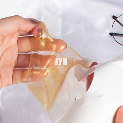 Koreanische Meerespflanzen-Schönheits-Kollagen-Gel-Gesichtsmaske des Blatt-Hydrogel-Gesichtsmaske-reine Gold24k