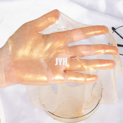 Koreanische Meerespflanzen-Schönheits-Kollagen-Gel-Gesichtsmaske des Blatt-Hydrogel-Gesichtsmaske-reine Gold24k