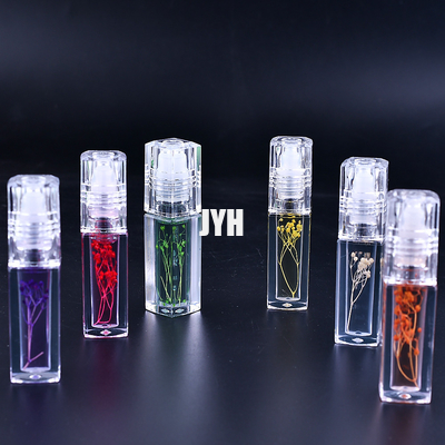 Wasserdichte Lippenpralleres Öl kein Logo Customized Scent Plump Lip-Glanz