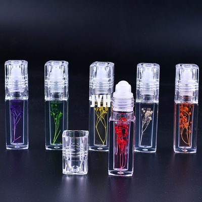 Wasserdichte Lippenpralleres Öl kein Logo Customized Scent Plump Lip-Glanz