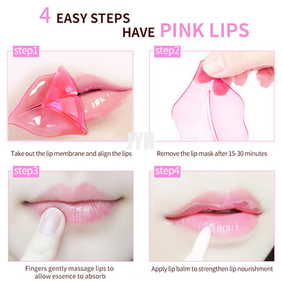 Die trockenen Lippen, die effektiv Lippenmaske befeuchten, entfernen totes Haut-Lippenpflegemittel ODM